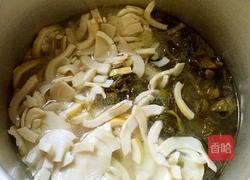 鲜笋咸菜炖猪蹄的做法图解7