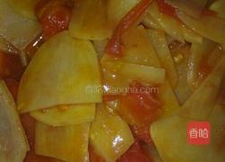 西红柿炒土豆的做法图解3