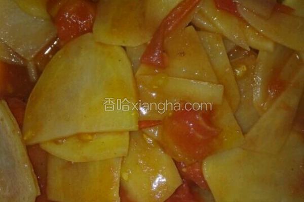 西红柿炒土豆