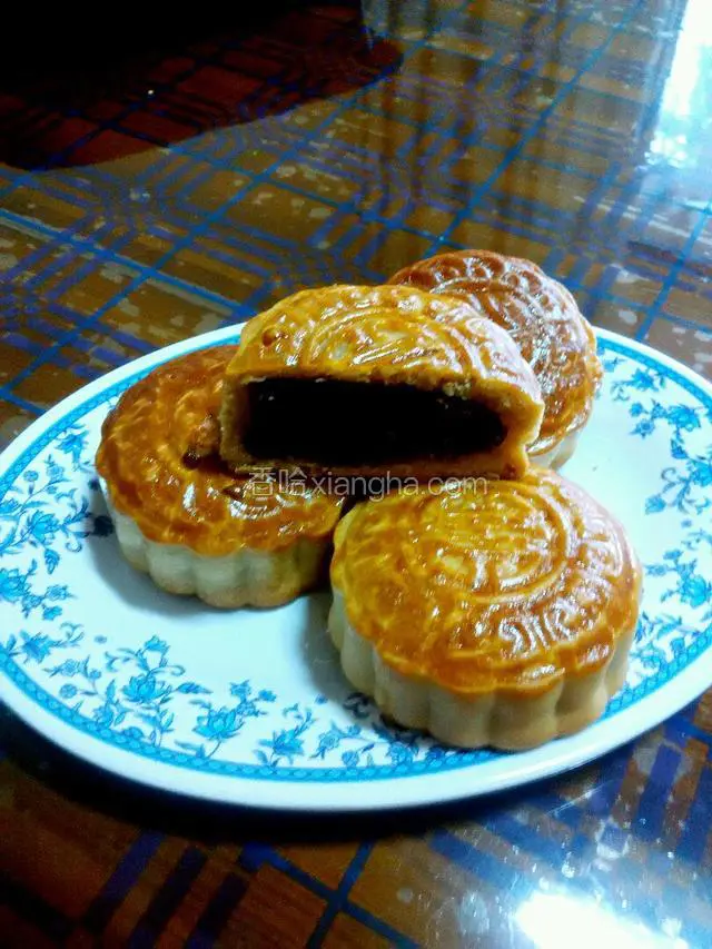 ～红豆月饼