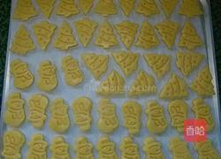 圣诞树/雪人曲奇饼干的做法图解4