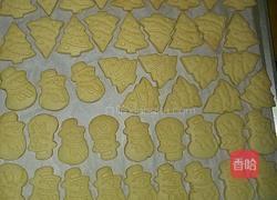 圣诞树/雪人曲奇饼干的做法图解5