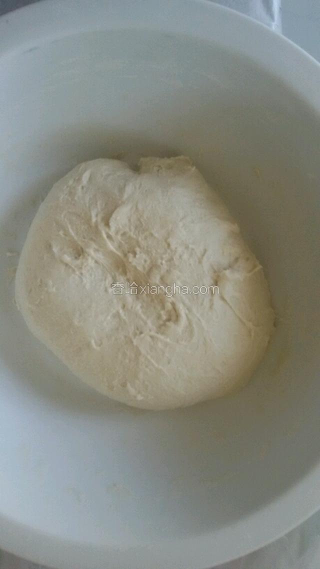面提前用温水和好醒着。