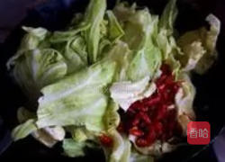 干锅手撕包菜的做法图解4