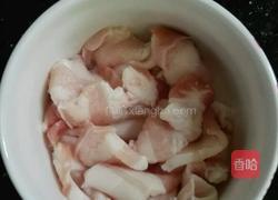 五花肉焖花豆的做法图解2