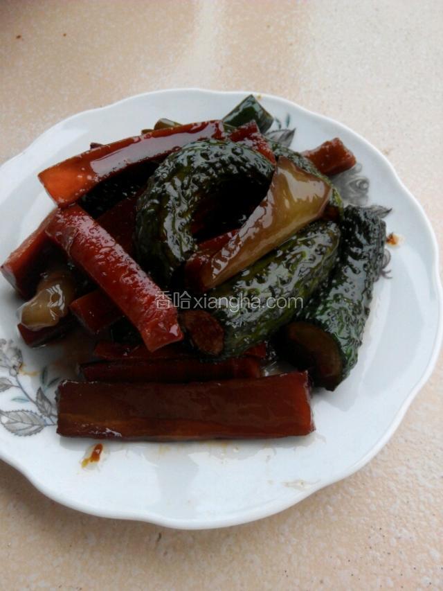 油焖咸菜