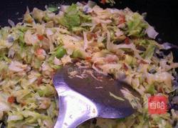 虾米菜包子的做法图解4