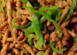 青椒面筋丝