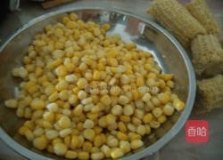 香甜黄金玉米烙的做法图解2