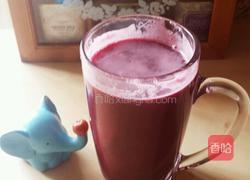 桑葚杏仁果汁的做法图解4