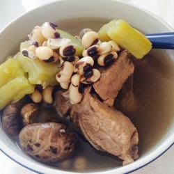 苦瓜眉豆香菇汤的做法[图]