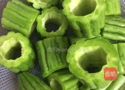 苦瓜酿肉的做法图解4