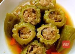 苦瓜酿肉的做法图解7