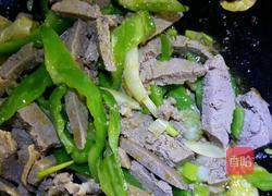 青笋炒羊肝的做法图解4