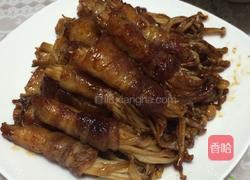 五花肉卷金针菇的做法图解11