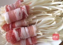 五花肉卷金针菇的做法图解6