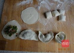 韭菜海鲜混沌的做法图解6