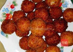 蒜香鸡丸子的做法图解3