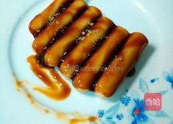 蛋包香肠卷的做法图解2