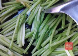 菠菜快炒猪肝的做法图解7