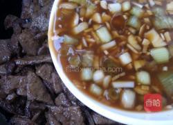 菠菜快炒猪肝的做法图解9