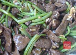 菠菜快炒猪肝的做法图解11