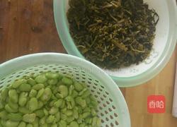 苦菜坛烧蚕豆的做法图解2