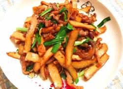 香干炒肉丝