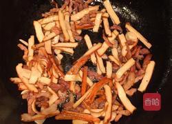 香干炒肉丝的做法图解5