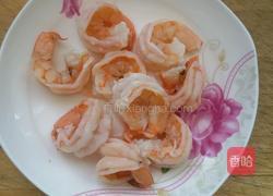 清炒虾球。的做法图解3