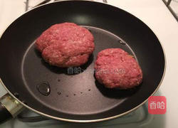 牛肉汉堡包的做法图解3