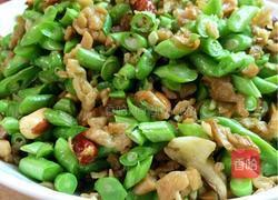 豆角炒萝卜干的做法图解8