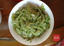 清炒苦瓜的做法图解3