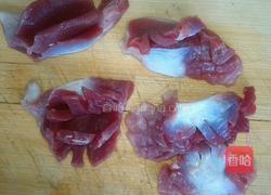 麻辣鸡胗花的做法图解1
