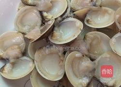 蛤蜊芥菜心汤的做法图解3