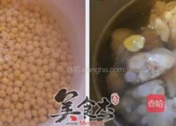 猪蹄炖黄豆的做法图解4