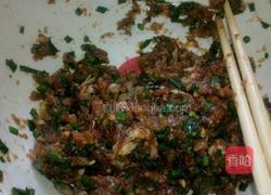 韭菜鲜虾肉馅饺子的做法图解4