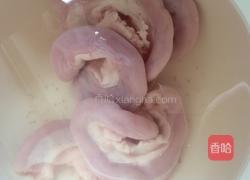 猪肝，粉肠粥的做法图解2