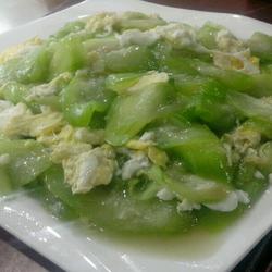 丝瓜炒鸡蛋的做法[图]