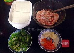 肉末豆腐的做法图解1