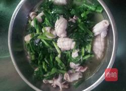 久菜炒鱿鱼的做法图解4