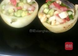 白船水果蔬菜蜂蜜沙拉的做法图解6