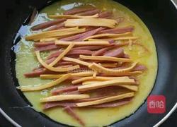 火腿奶酪鸡蛋卷的做法图解8