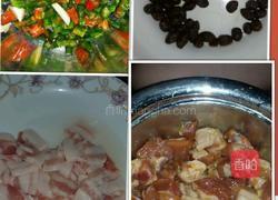 焖五花肉排骨的做法图解1