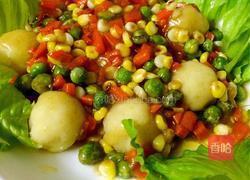 三丁孜然土豆泥的做法图解6