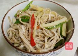 土豆青椒花生酱拌面的做法图解5