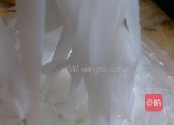 干炒沙河粉的做法图解1