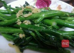 姜汁芥兰远的做法图解6