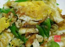青椒炒蛋的做法图解4