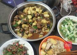 土豆香菇鸡块的做法图解3